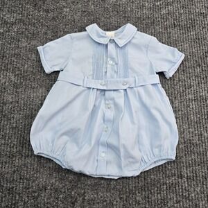 Cherubs Pintucked Button Belt Creeper 9-12 Months?